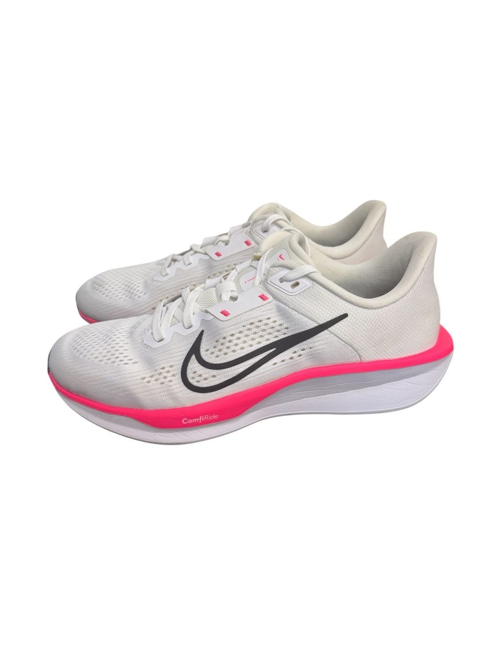 Nike Quest 6 Retro Women's Athletic Running Gym Low Top Sneaker Pink/White 10.5